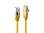 0.3m Cat.6A S/FTP LSZH Cable, Yellow