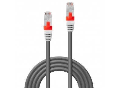 0.3m Cat.6A S/FTP LSZH Network Cable, Grey 1