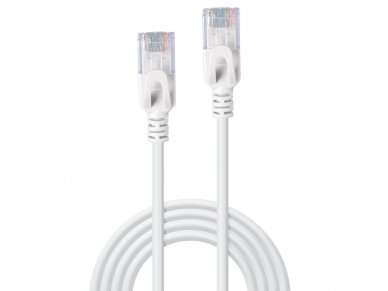 0.3m Cat.6A U/FTP Ultra Slim Network Cable, Grey 1