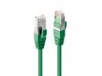 0.5m Cat.6A S/FTP LSZH Cable, Green