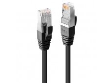 0.5m Cat.6 S/FTP LSZH Network Cable, Black
