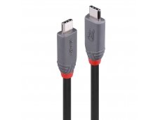 0.8m USB4 240W Type C Cable, 40Gbps, Anthra Line