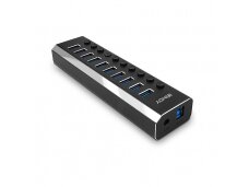10 Port USB 3.0 Hub with On/Off Switches