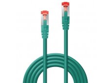 Komutacinis kabelis 10m S/FTP Cat6 Pimf, žalias