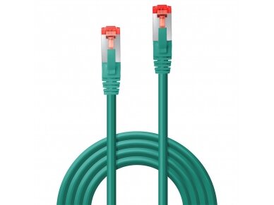Komutacinis kabelis 10m S/FTP Cat6 Pimf, žalias 1