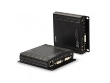 140m Cat.6 DVI-D, USB, Audio & RS232 KVM Extender