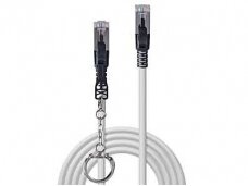 1.5m Cat.6A S/FTP Security Network Cable, Grey