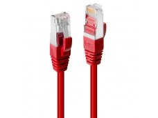 1m Cat.6 S/FTP LSZH Network Cable, Red