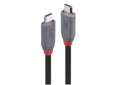 2m USB4 240W Type C Cable, 40Gbps, Anthra Line