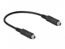 3.5mm F-F prisukamas audio kabelis 0.25m, Easy 45