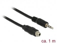 3.5mm F-M prisukamas audio kabelis 1m, Easy 45