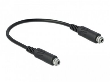 3.5mm F-F prisukamas audio kabelis 0.25m, Easy 45 1