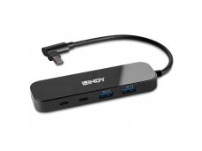 4 Port USB 3.2 Gen 2 Type C Hub with Power Delivery