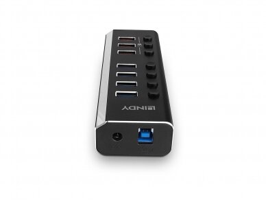 4 Port USB 3.0 Hub with 3 Quick Charge 3.0 Ports 2