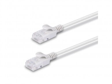 5m Cat.6A U/FTP Ultra Slim Network Cable, Grey 2