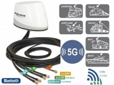 Antena 5G LTE-MIMO, WLAN, GPS, GLONASS 5xRP-SMA išorinė