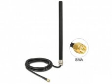 Antena GSM/ UMTS/ LTE SMA kištukas 3m 3dBi, išorinė