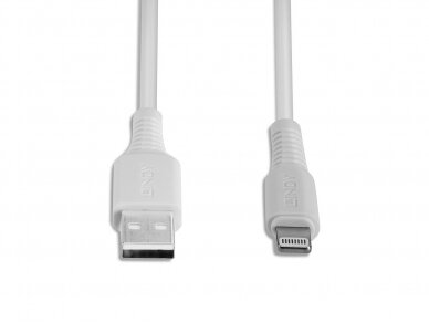 Apple Lightning USB duomenų ir maitinimo kabelis 0,5m baltas 3