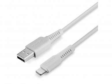 Apple Lightning USB duomenų ir maitinimo kabelis 0,5m baltas 4