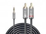 Audio kabelis 3.5mm - 2xRCA 5m, CROMO Line