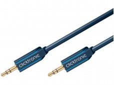 Audio kabelis 3.5mm M- 3.5mm M 1.5m, Clicktronic