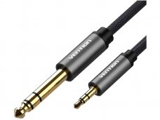 Audio kabelis 6.3mm M - 3.5mm M 1m