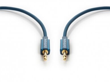 Audio kabelis 3.5mm M- 3.5mm M 1.5m, Clicktronic 3
