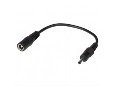 DC Adapter Cable - 2.5/5.5mm Female to 1.3mm/3.5mm Male for power supplies, e.g for USB hubs