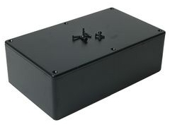 Dėžutė 191x110x57mm juoda