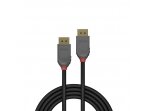 DisplayPort 1.2 kabelis 7.5m UHD 4K 21.6Gbps, Anthra Line