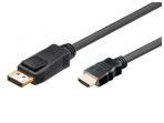 DisplayPort į HDMI kabelis 1m 3840x2160 DP1.2