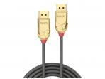 DisplayPort kabelis 0,5m 8K UHD DP1.4, 32.4Gbps, GOLD Line