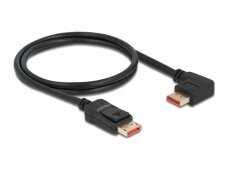 DisplayPort 1.4 90L kampinis kabelis 8K 60Hz, 1m