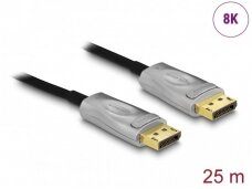 DisplayPort 1.4 optinis kabelis 8K 60Hz 32.4G, 25m