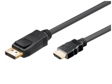 DisplayPort į HDMI kabelis 2m 3840x2160 DP1.2