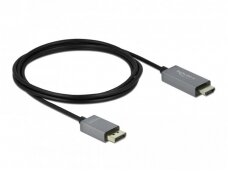 DisplayPort į HDMI aktyvus kabelis 3840x2160 60Hz, 2m HDR