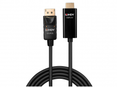 DisplayPort į HDMI aktyvus kabelis 4096x2160 60Hz, 1m