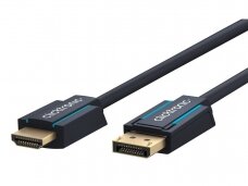 DisplayPort į HDMI kabelis 5m 4K 60Hz Clicktronic