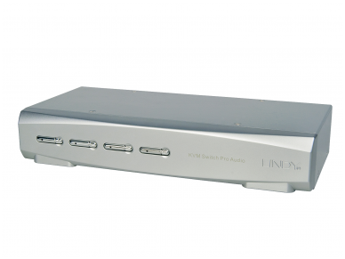 DisplayPort 1.2 KVM perjungėjas 4p, USB, Audio