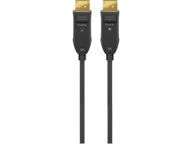 DisplayPort 1.4 optinis kabelis 8K 60Hz 32.4G, 10m 1