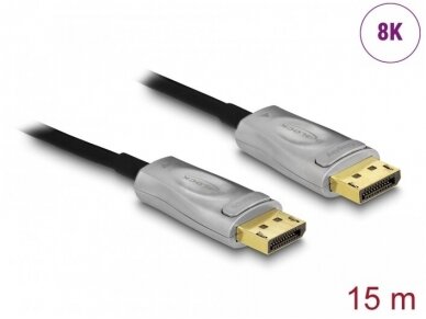 DisplayPort 1.4 optinis kabelis 8K 60Hz 32.4G, 15m