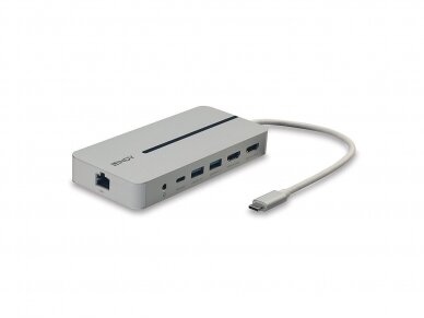 DST-Pro M, USB-C Laptop Docking Station for PCs and M1/M2 Macs, Dual Display (4K) & 100W Pass-Through Charging 2