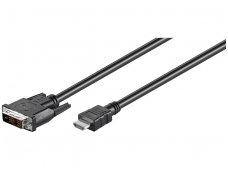 DVI-D - HDMI kabelis 3m 1080p