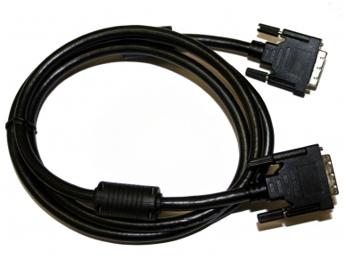 DVI-D kabelis 1.8m su feritais 2560x1600 2