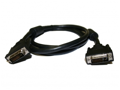 DVI-D kabelis 1.8m su feritais 2560x1600 3