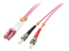 Fibre Optic Cable LC/ST OM4, 15m
