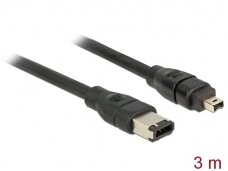 FireWire 6p-4p kabelis 3m IEEE1394