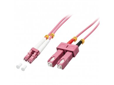 Fibre Optic Cable, LC/SC OM4, 1m