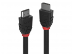 HDMI 2.0 4K kabelis 0.5m, 18Gbps 3D, Black Line