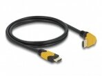 HDMI 2.1 8K kampinis kabelis 1m 7680x4320 60Hz